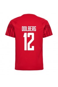 Fotbalové Dres Dánsko Kasper Dolberg #12 Domácí Oblečení MS 2022 Krátký Rukáv